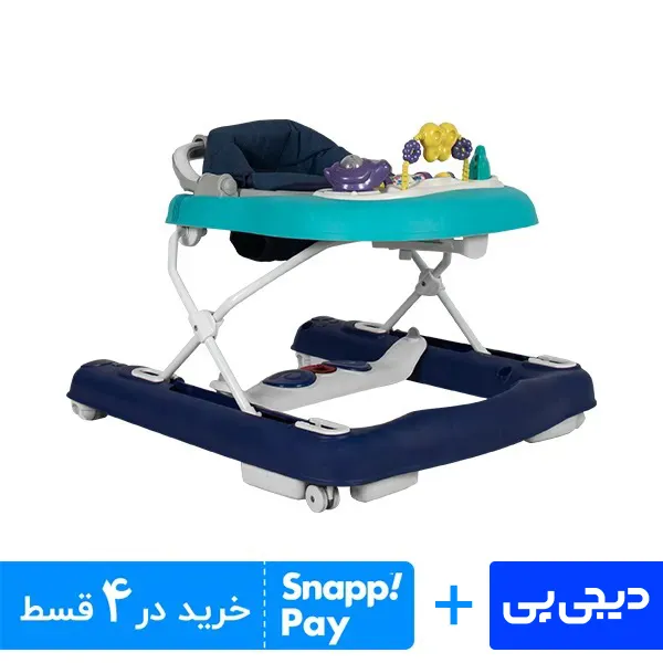 روروک سه کاره اسپرینگ سرمه ای فیروزه ای