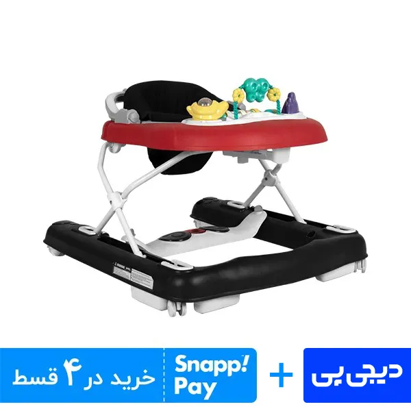 روروک سه کاره اسپرینگ قرمز مشکی