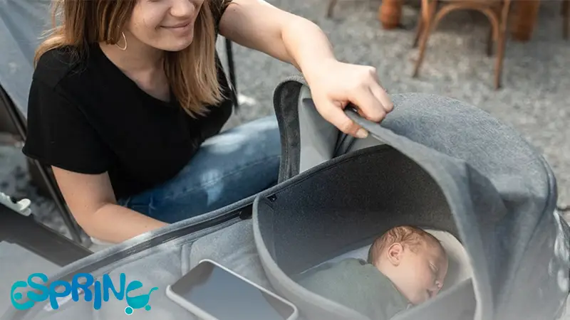 حالت خواب کالسکه نوزاد