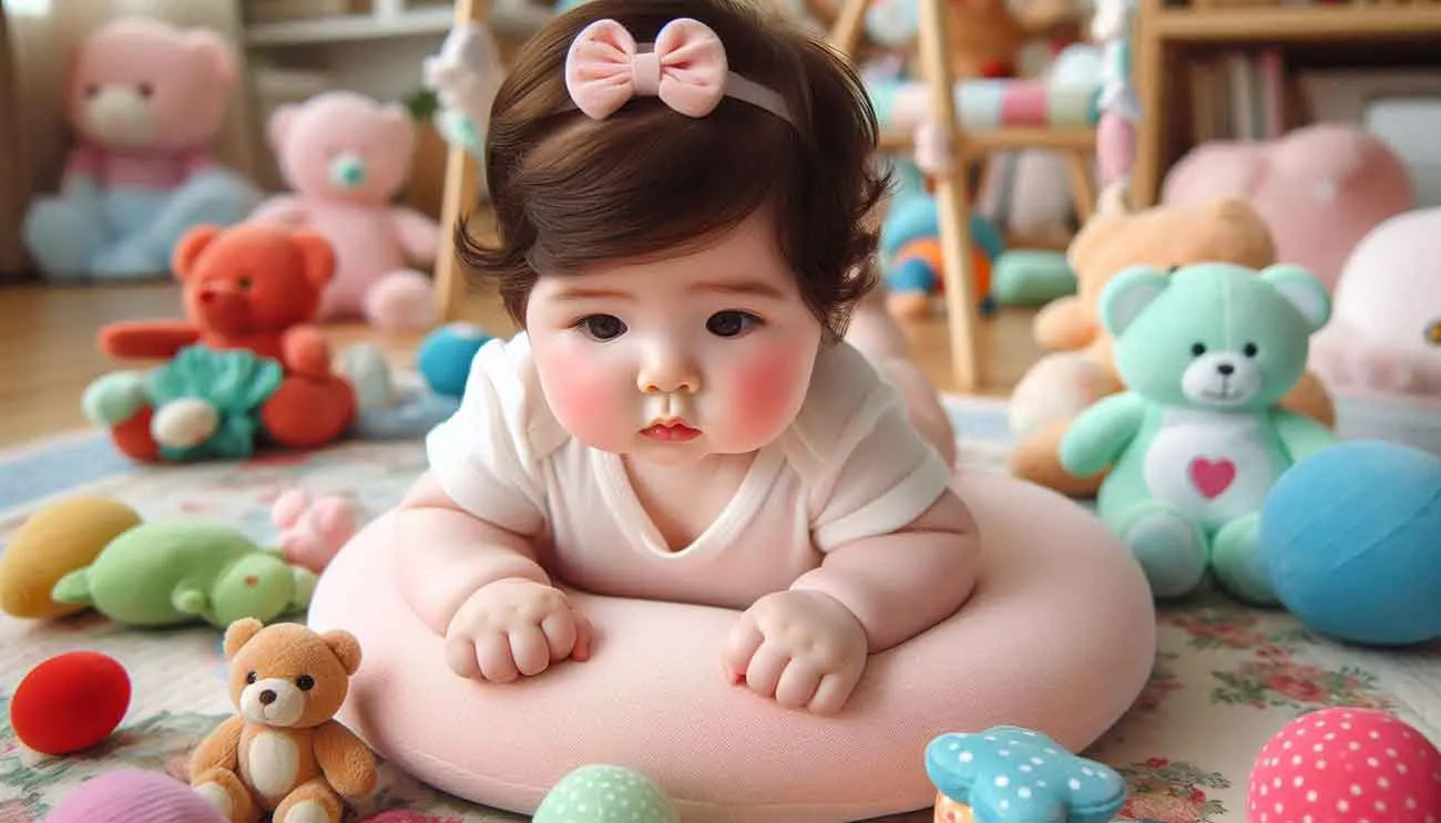 نشستن نوزاد از چند ماهگی؟