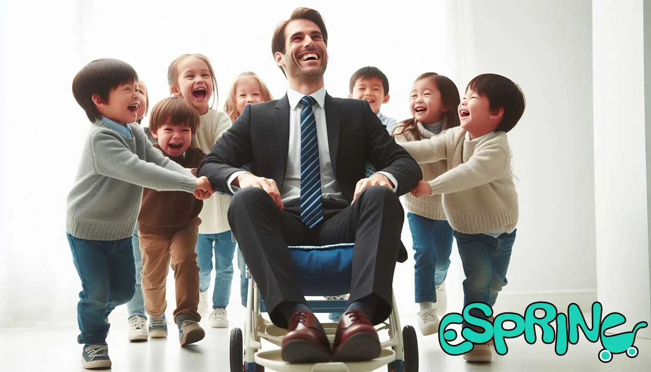 کالسکه عصایی با تحمل وزن بالا