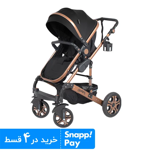 کالسکه اسپیدا برنز مشکی