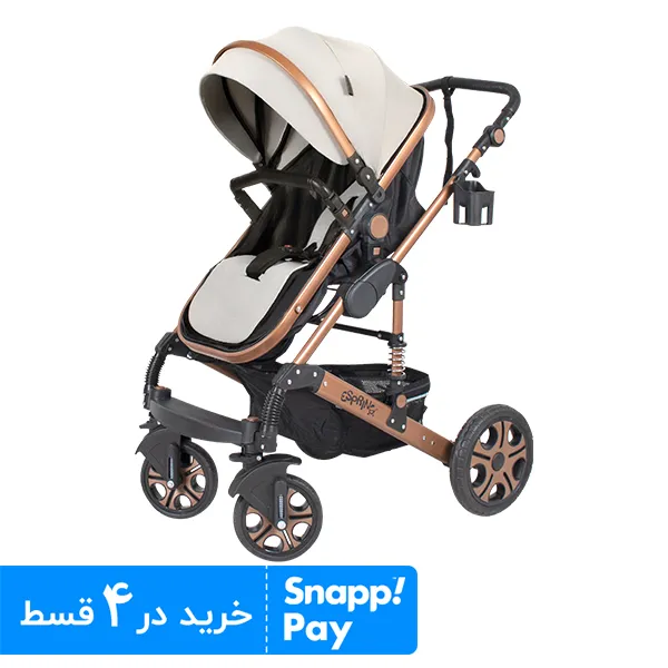 کالسکه اسپیدا برنز طوسی