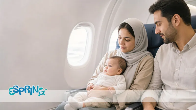 نکات سفر هوایی با نوزاد